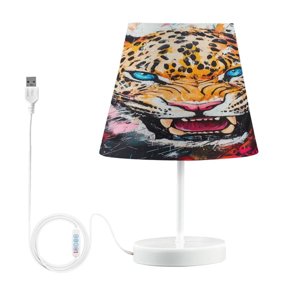 YAZAOO Table Lamp Creative Fierce Roar Pattern Simple Pattern Night Light
