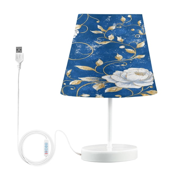 YAZAOO Table Lamp Creative Floral Enchantment Pattern Simple Pattern Night Light