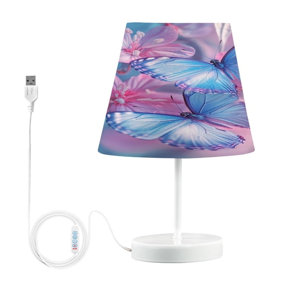 YAZAOO Table Lamp Creative Fluttering Embrace Pattern Simple Pattern Night Light