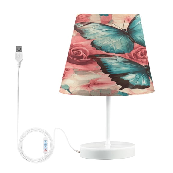 BZSMCE Table Lamp Creative Garden Whispers Pattern Simple Pattern Night Light