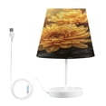 thumbnail image 1 of BZSMCE Table Lamp Creative Golden Garden Blooms Pattern Simple Pattern Night Light, 1 of 8