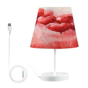 YAZAOO Table Lamp Creative Heartfelt Wishes Pattern Simple Pattern Night Light