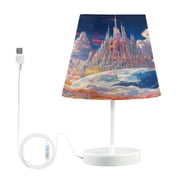 YAZAOO Table Lamp Creative Heavenly Spire Pattern Simple Pattern Night Light