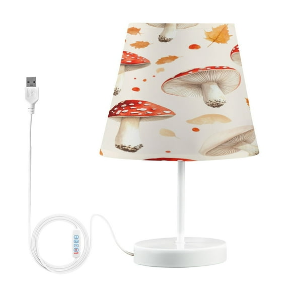 BZSMCE Table Lamp Creative Mushroom Pattern Simple Pattern Night Light