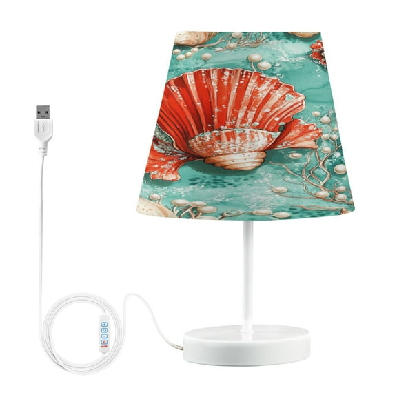 YAZAOO Table Lamp Creative Nautical Dance Pattern Simple Pattern Night Light