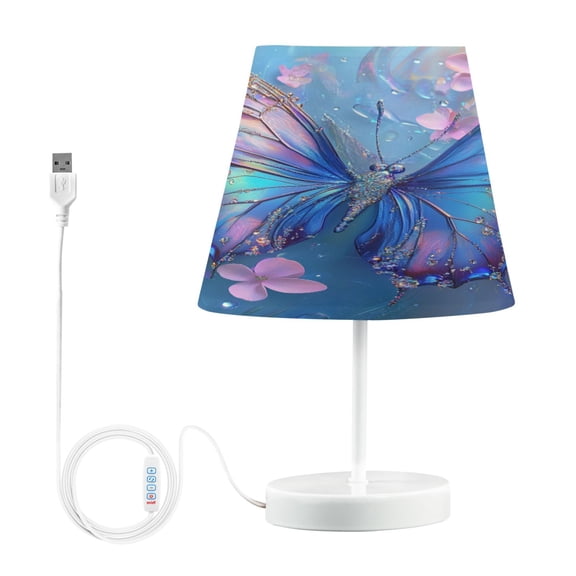 BZSMCE Table Lamp Creative Ocean Of Color Pattern Simple Pattern Night Light