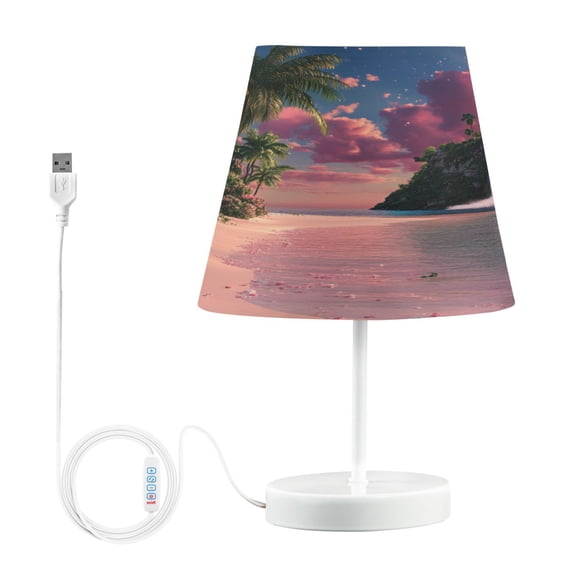 YAZAOO Table Lamp Creative Paradise Falls Pattern Simple Pattern Night Light