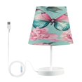 thumbnail image 1 of BZSMCE Table Lamp Creative Peony Flutter Pattern Simple Pattern Night Light, 1 of 8