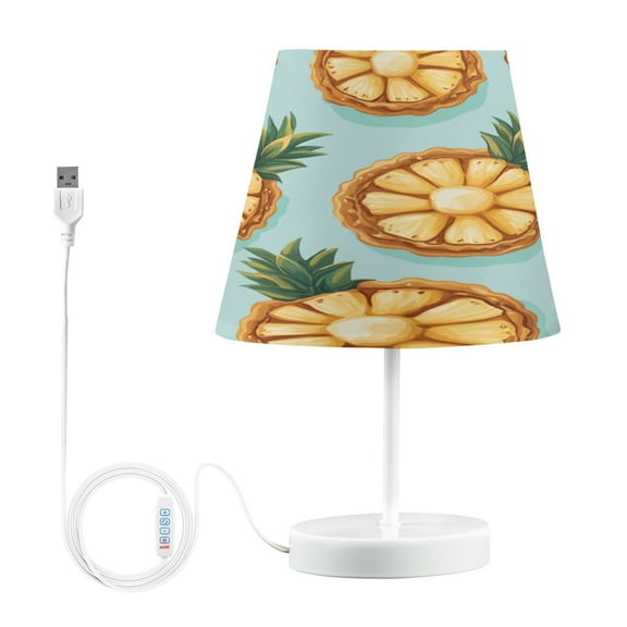 BZSMCE Table Lamp Creative Pineapple Pattern Simple Pattern Night Light
