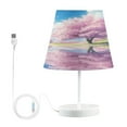 thumbnail image 1 of BZSMCE Table Lamp Creative Pink Reflection Pattern Simple Pattern Night Light, 1 of 8