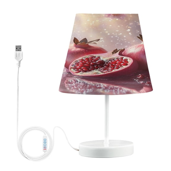 YAZAOO Table Lamp Creative Pomegranate Bliss Pattern Simple Pattern Night Light
