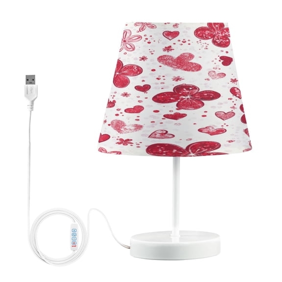 BZSMCE Table Lamp Creative Poppy Symphony Pattern Simple Pattern Night Light