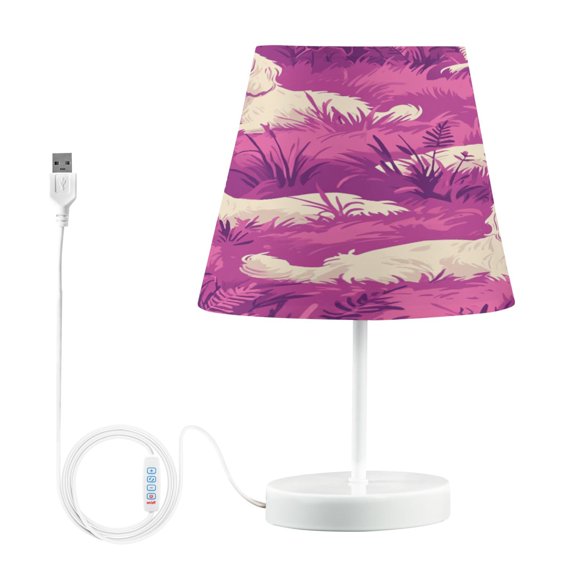 YAZAOO Table Lamp Creative Puppy Paradise Pattern Simple Pattern Night Light