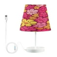 thumbnail image 1 of YAZAOO Table Lamp Creative Smiling Petals Of Joy Pattern Simple Pattern Night Light, 1 of 8
