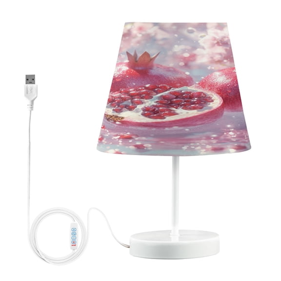 YAZAOO Table Lamp Creative Sparkling Pomegranate Dreams Pattern Simple Pattern Night Light