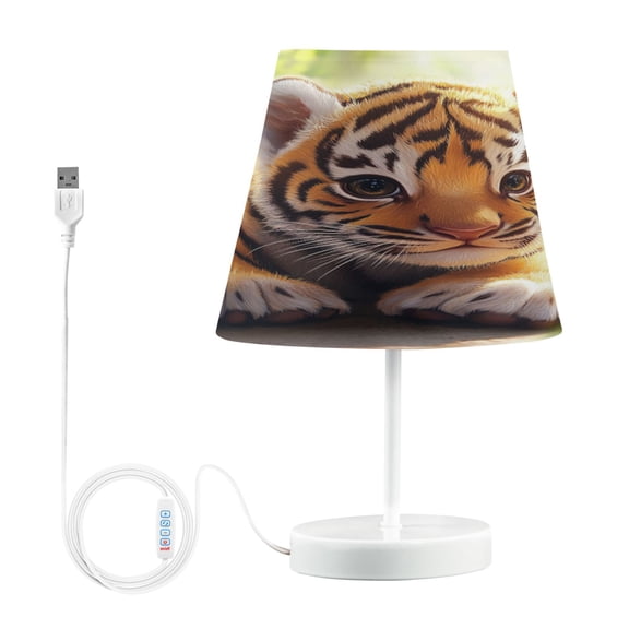 BZSMCE Table Lamp Creative Splashing Fun in The Sun Pattern Simple Pattern Night Light