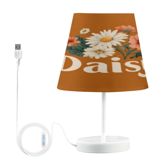 BZSMCE Table Lamp Creative Spring Revival Pattern Simple Pattern Night Light