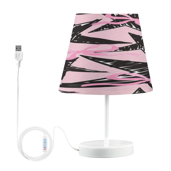 BZSMCE Table Lamp Creative Starry Bows Pattern Simple Pattern Night Light