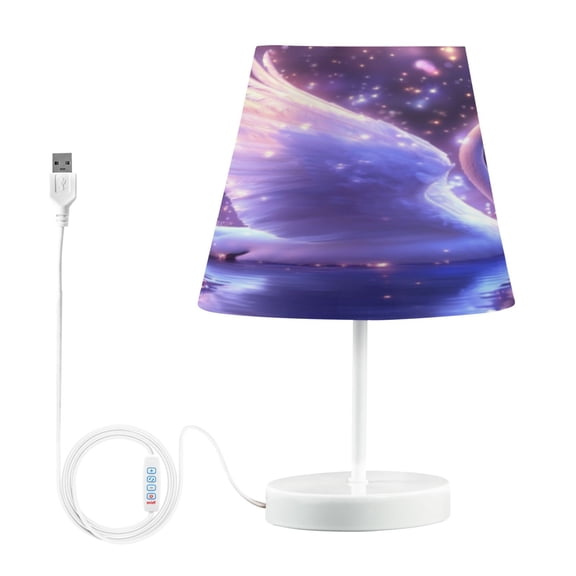 BZSMCE Table Lamp Creative Starry Elegance Pattern Simple Pattern Night Light
