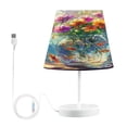 thumbnail image 1 of YAZAOO Table Lamp Creative Summer Serenity Pattern Simple Pattern Night Light, 1 of 8