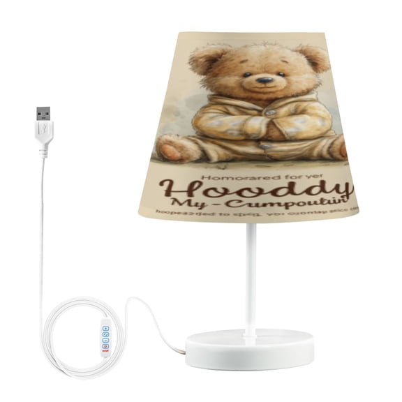 BZSMCE Table Lamp Creative Sweet Hug Pattern Simple Pattern Night Light