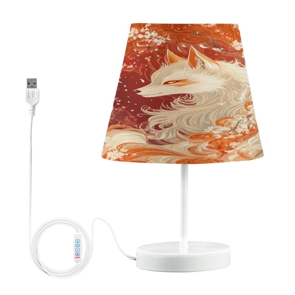 YAZAOO Table Lamp Creative The Whispers Of Flame Pattern Simple Pattern Night Light