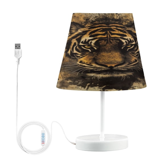 BZSMCE Table Lamp Creative Wild Majesty Pattern Simple Pattern Night Light