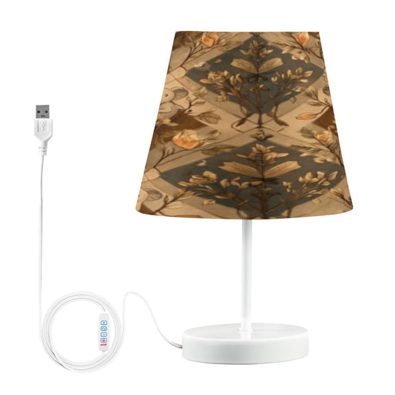 BZSMCE Table Lamp Creative Winter Whimsy Pattern Simple Pattern Night Light