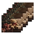 thumbnail image 1 of BZSMCE Towel Cotton Face Towel Soft Hand Towels Fashion Holiday Teddy Moments Pattern, 1 of 9
