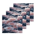 thumbnail image 1 of BZSMCE Towel Cotton Face Towel Soft Hand Towels Fashion Nocturne Rose Shimmer Pattern, 1 of 9