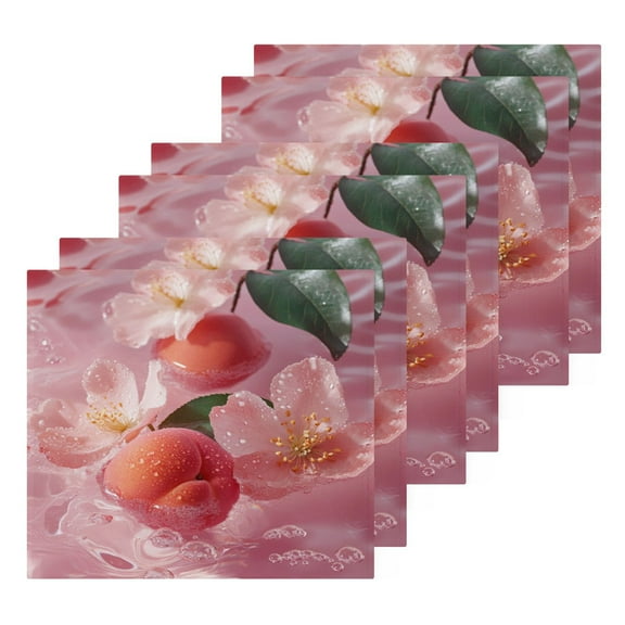 BZSMCE Towel Cotton Face Towel Soft Hand Towels Fashion Peachy Serenity Pattern