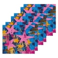 thumbnail image 1 of BZSMCE Towel Cotton Face Towel Soft Hand Towels Fashion Retro Star Spectrum Pattern, 1 of 9