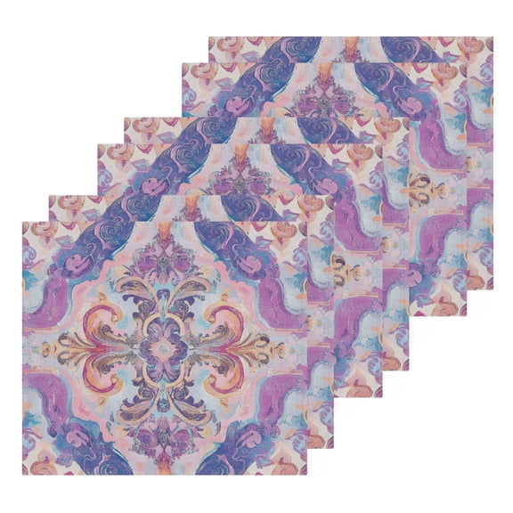 BZSMCE Towel Cotton Face Towel Soft Hand Towels Fashion Whimsical Harmony Pattern