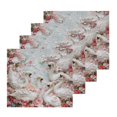 thumbnail image 1 of BZSMCE Towel Cotton Face Towel Soft Hand Towels Fashion White Swans Pattern, 1 of 9