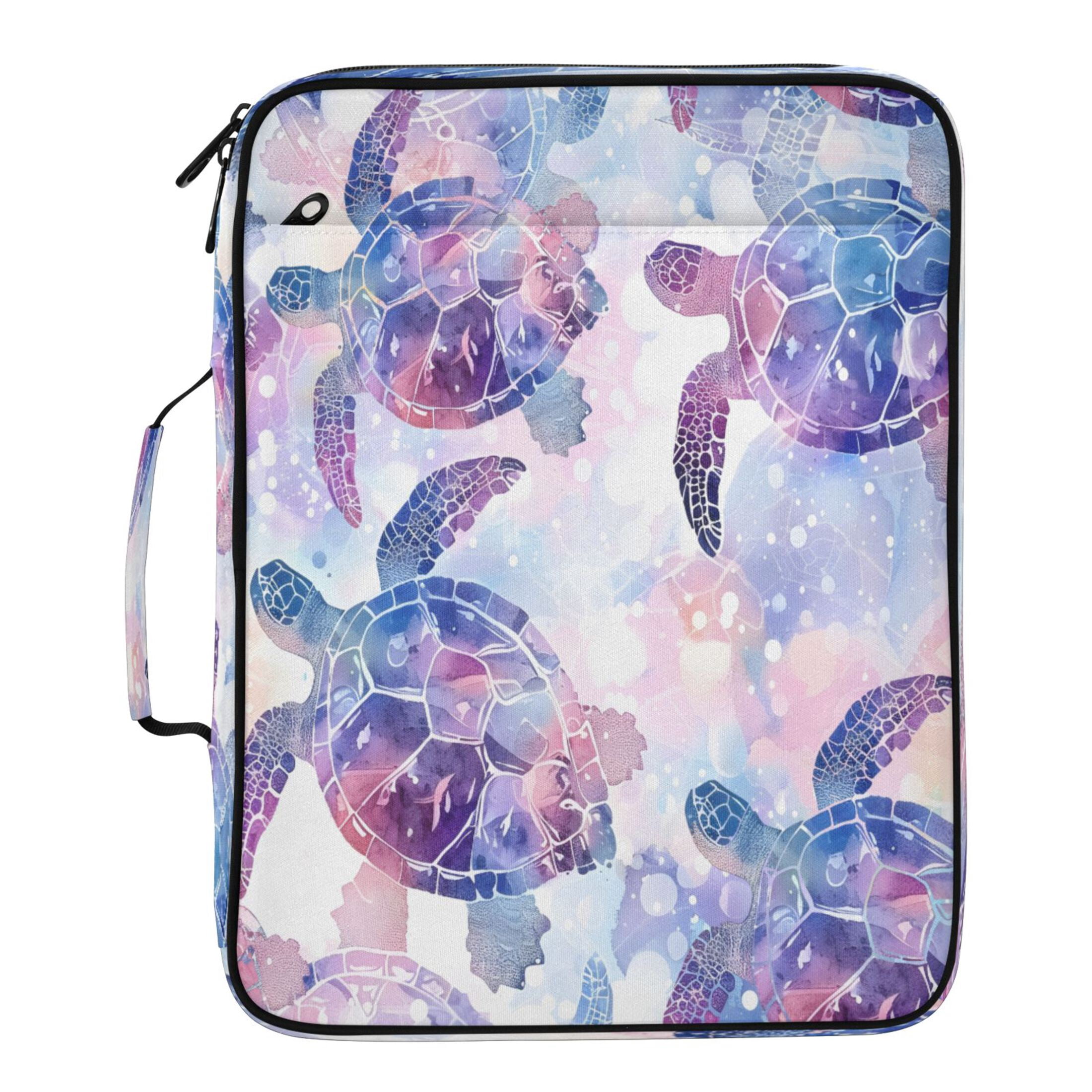 BZSMCE Turtle Fantasy Pattern Pattern Water-Resistant Filing Folder ...