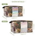 thumbnail image 1 of BZSMCE Under Bed Storage Bags With Reinforced Handles Snowman with Birds Underbed Storage, 1 of 7