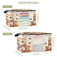 thumbnail image 1 of BZSMCE Under Bed Storage Bags With Reinforced Handles Thanksgiving Cat Underbed Storage, 1 of 7