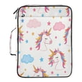 BZSMCE Unicorn Clouds Stars Pattern Pattern Water-Resistant Filing ...