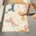 BZSMCE Unicorn Color Pattern Pattern 2-Piece Non-Slip Absorbent ...