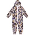 thumbnail image 1 of BZSMCE Unisex One-piece Pajama Cotton Sleepwear Spots Of Charm Printed, 1 of 8