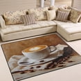 thumbnail image 1 of BZSMCE Vintage Area Rugs Cappuccino with Coffee Bean Creative Area For Home, 1 of 7