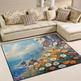 thumbnail image 1 of BZSMCE Vintage Area Rugs Forals on The Edgs Creative Area For Home, 1 of 7