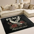thumbnail image 1 of BZSMCE Vintage Area Rugs Harmony in Bloom Creative Area For Home, 1 of 7