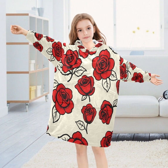 BZSMCE Wearable Blanket Hoodie Fashion Starry Constellation Dance Home Wear