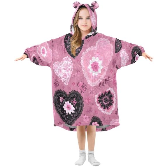 BZSMCE Wearable Blanket Hoodie Fashion Starry Constellation Dance Home Wear