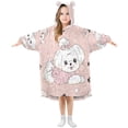 thumbnail image 1 of BZSMCE Wearable Blanket Hoodie Fashion Starry Constellation Dance Home Wear, 1 of 7