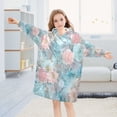 thumbnail image 1 of BZSMCE Wearable Blanket Hoodie Fashion Starry Constellation Dance Home Wear, 1 of 7
