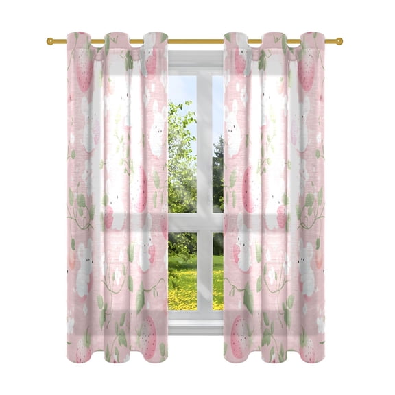BZSMCE Window Curtain Panels Fashion 0_0 (13) Printed 63x42in/63x52in