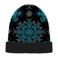 thumbnail image 1 of BZSMCE Winter Beanie Hats Warm Cozy Cap Azulstar Pattern, 1 of 7