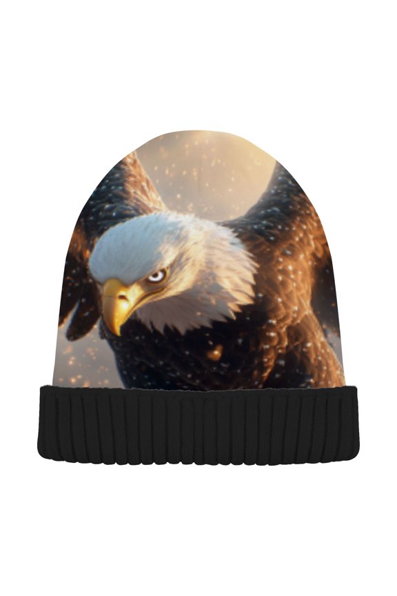 Winter Beanie Hats Warm Cozy Cap Wings Of Light Pattern